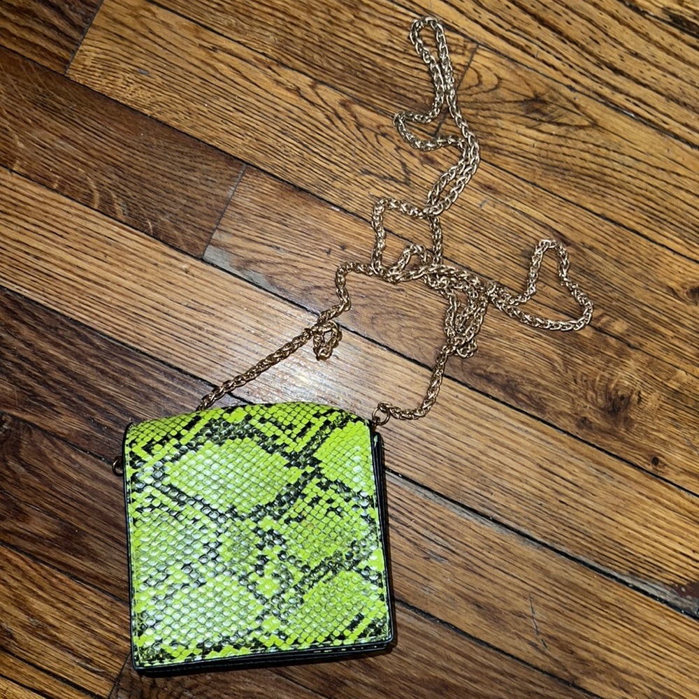 🐍 NEON SNAKE MICRO MINI CROSS BODY BAG